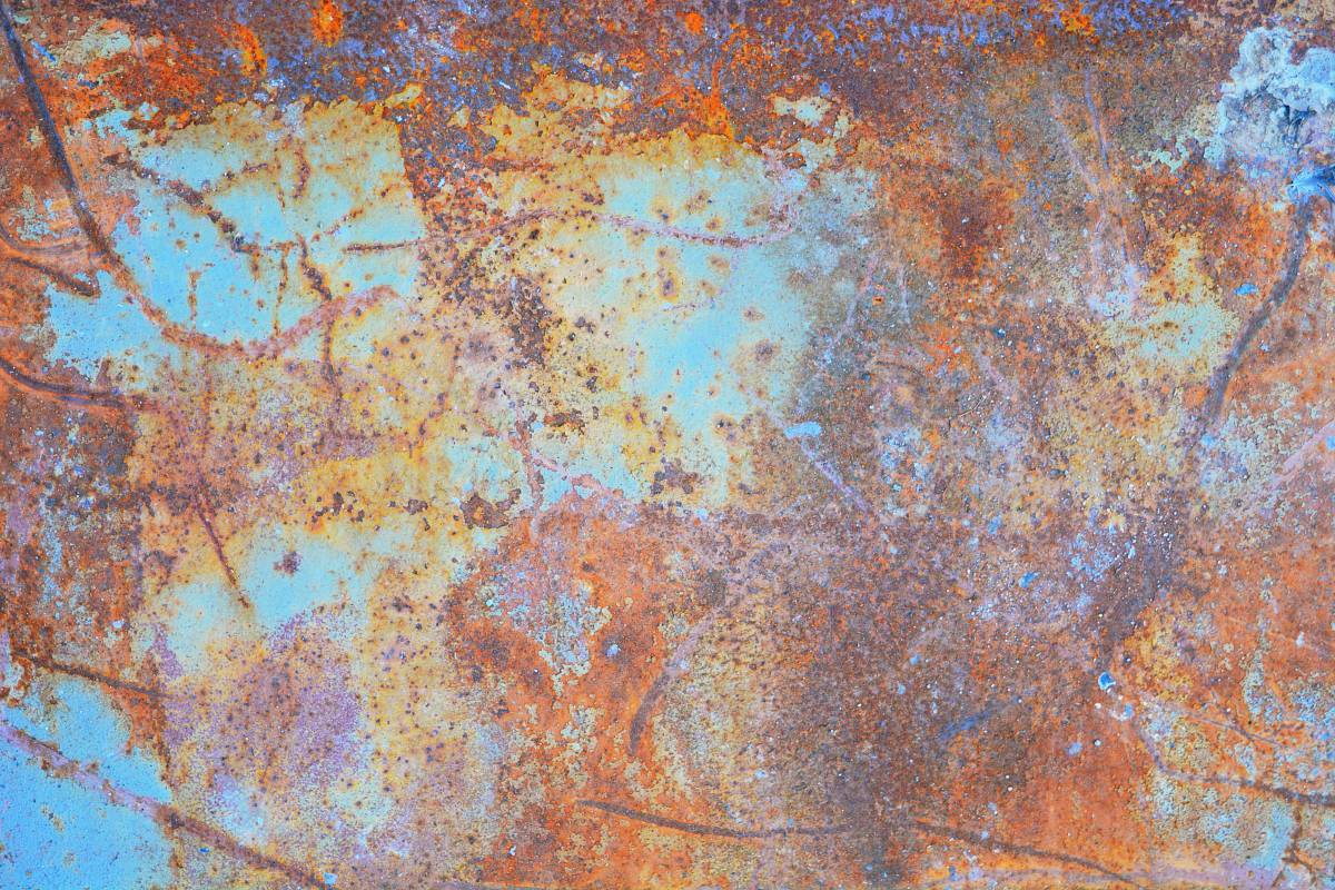   vintage  texture  rust  metal  grunge  blue 