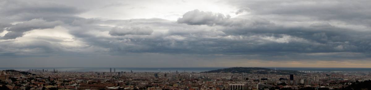 Panorama of Barcelona, Spain image - Freephoto 