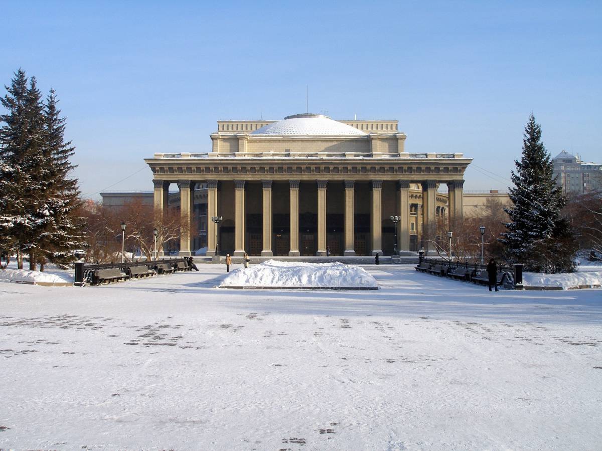 Opera House in Novosibirsk, Russia image - Free