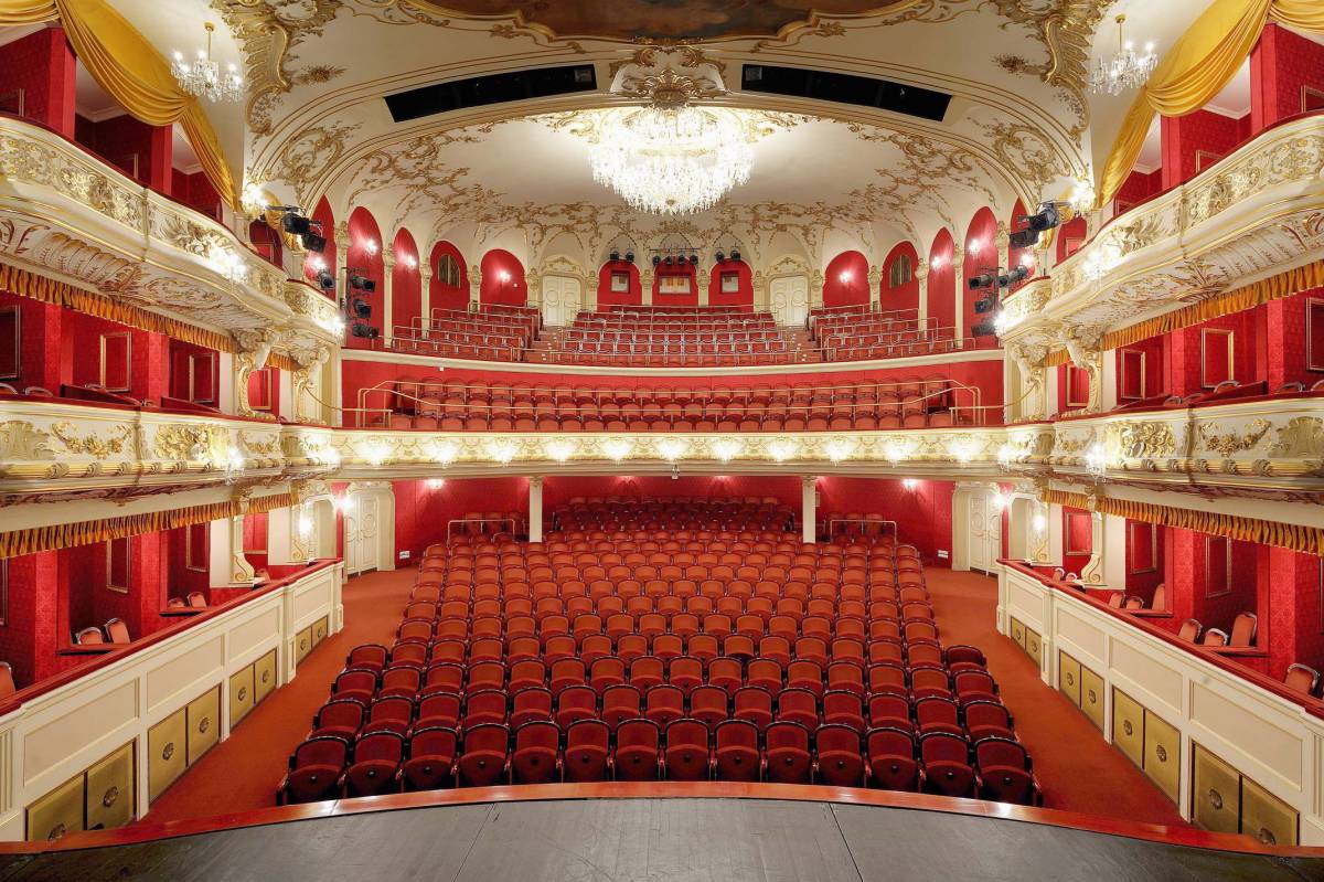 Antonín Dvořák Theatre In Ostrava, Czech Republic Image Image Free Photo