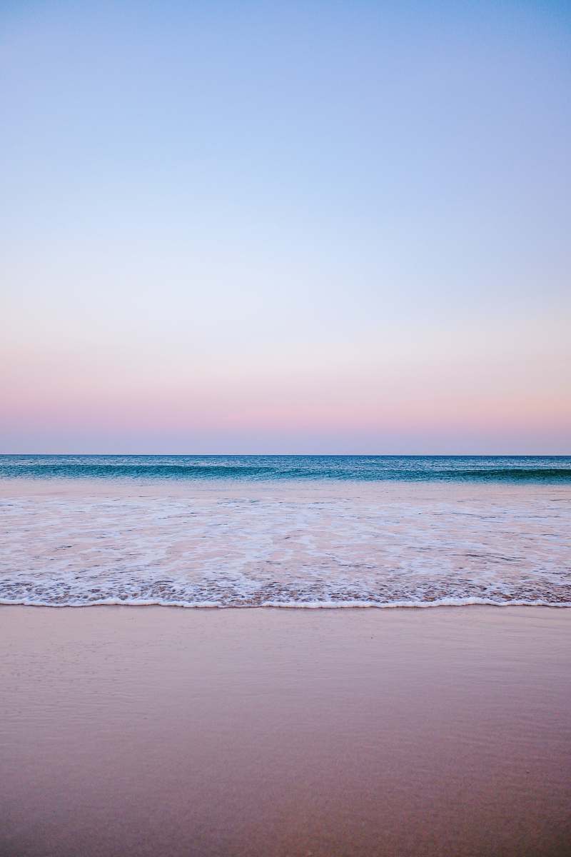 ocean seashore during daytime sea