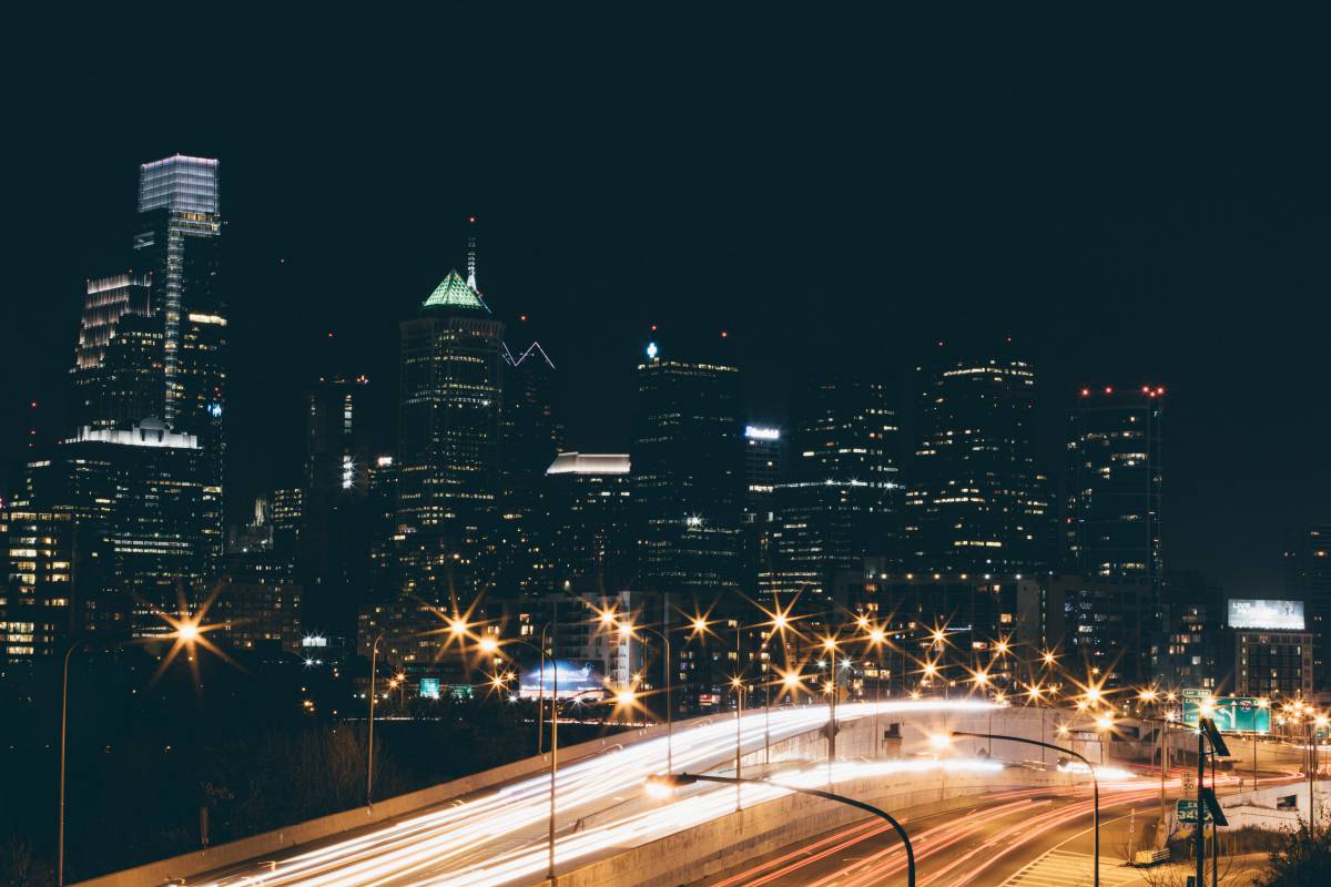   horizon  skyline  night  building  city 
