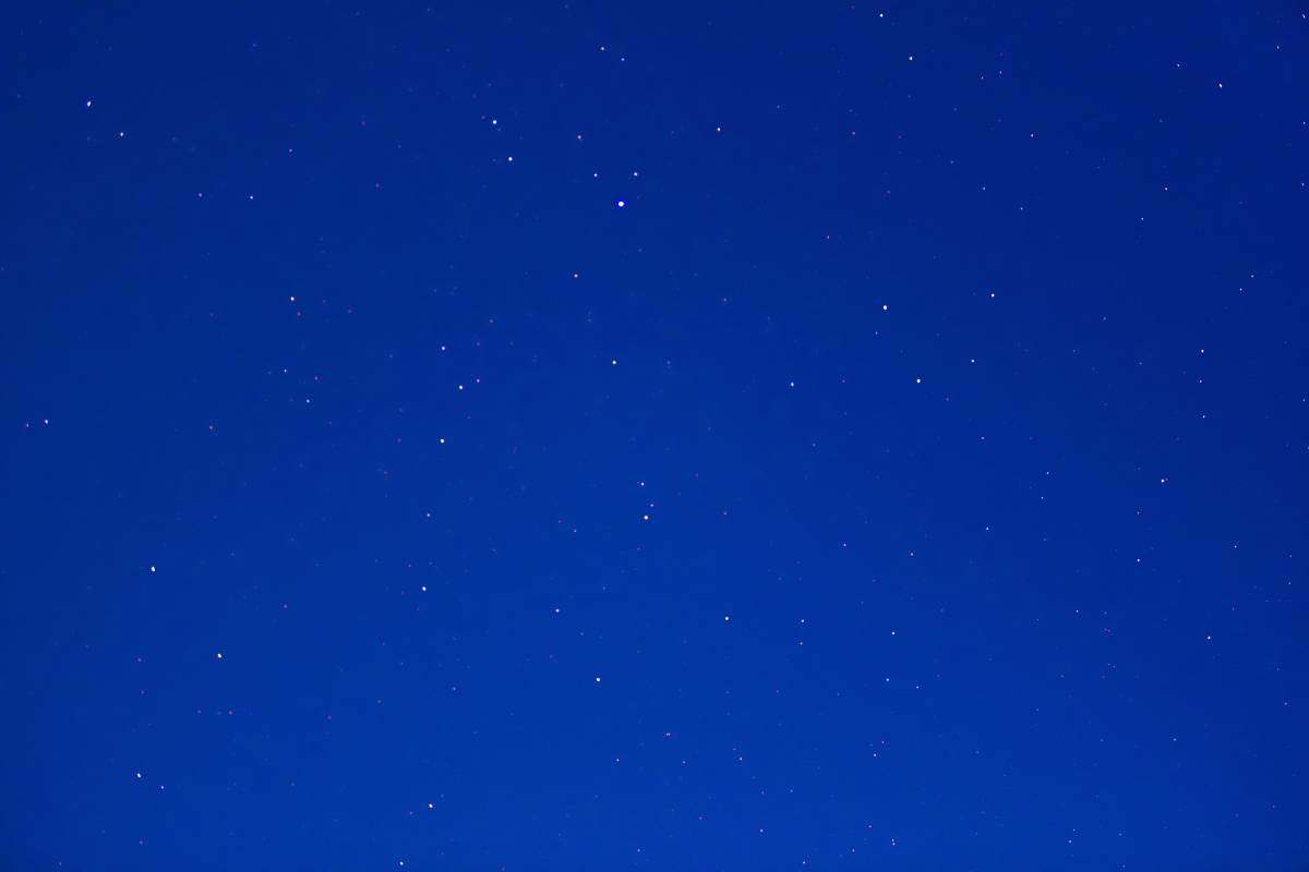 Clear Sky with Stars at Wildcat Mountain State Park 