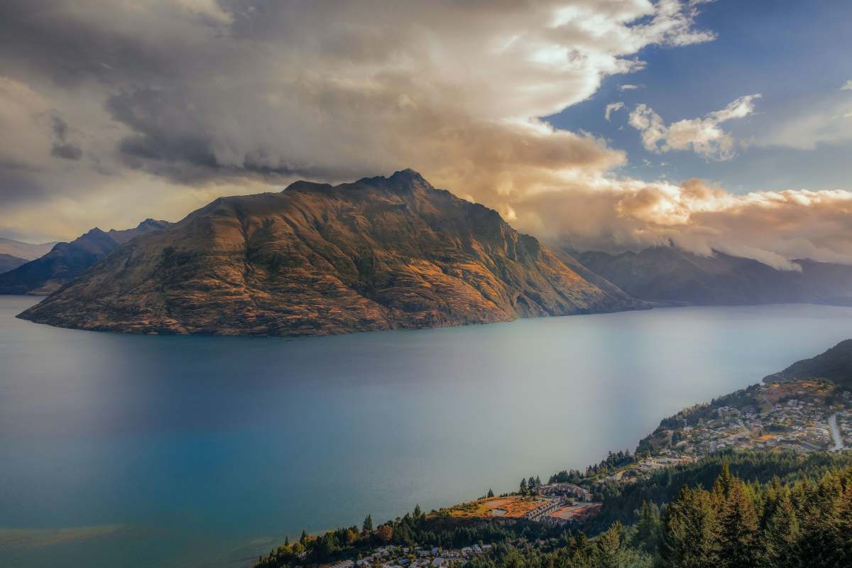 queenstown landscape photography of mountain new zealand