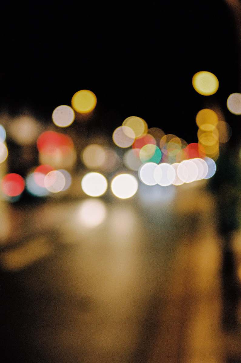 light bokeh photography of city lights during night time paris
