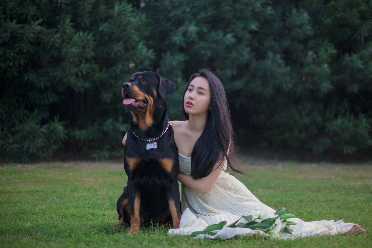   grass  people  lawn  long hair  girls  lily 