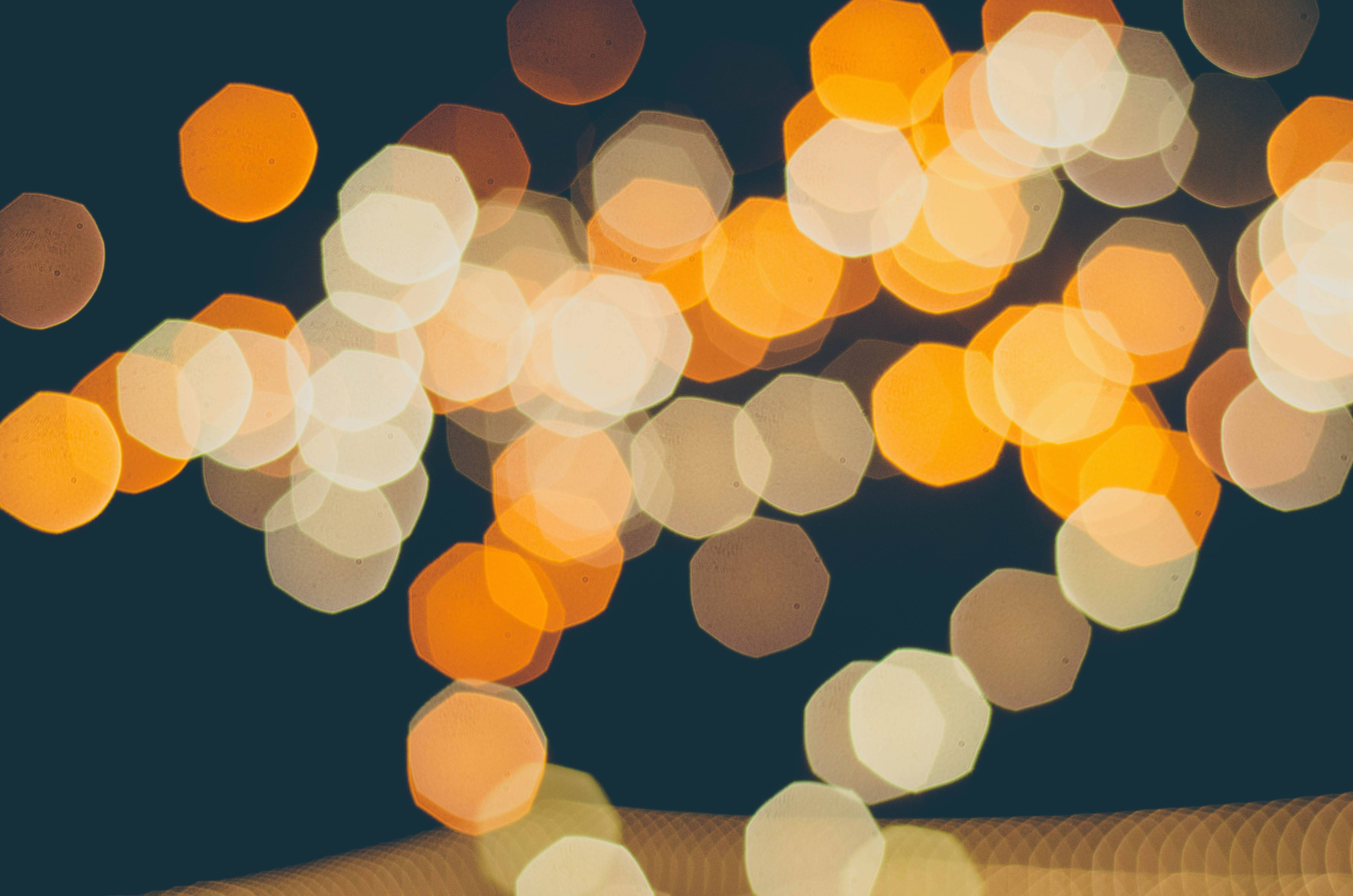 Light Bokeh Night Petal Celebration Image Free Photo