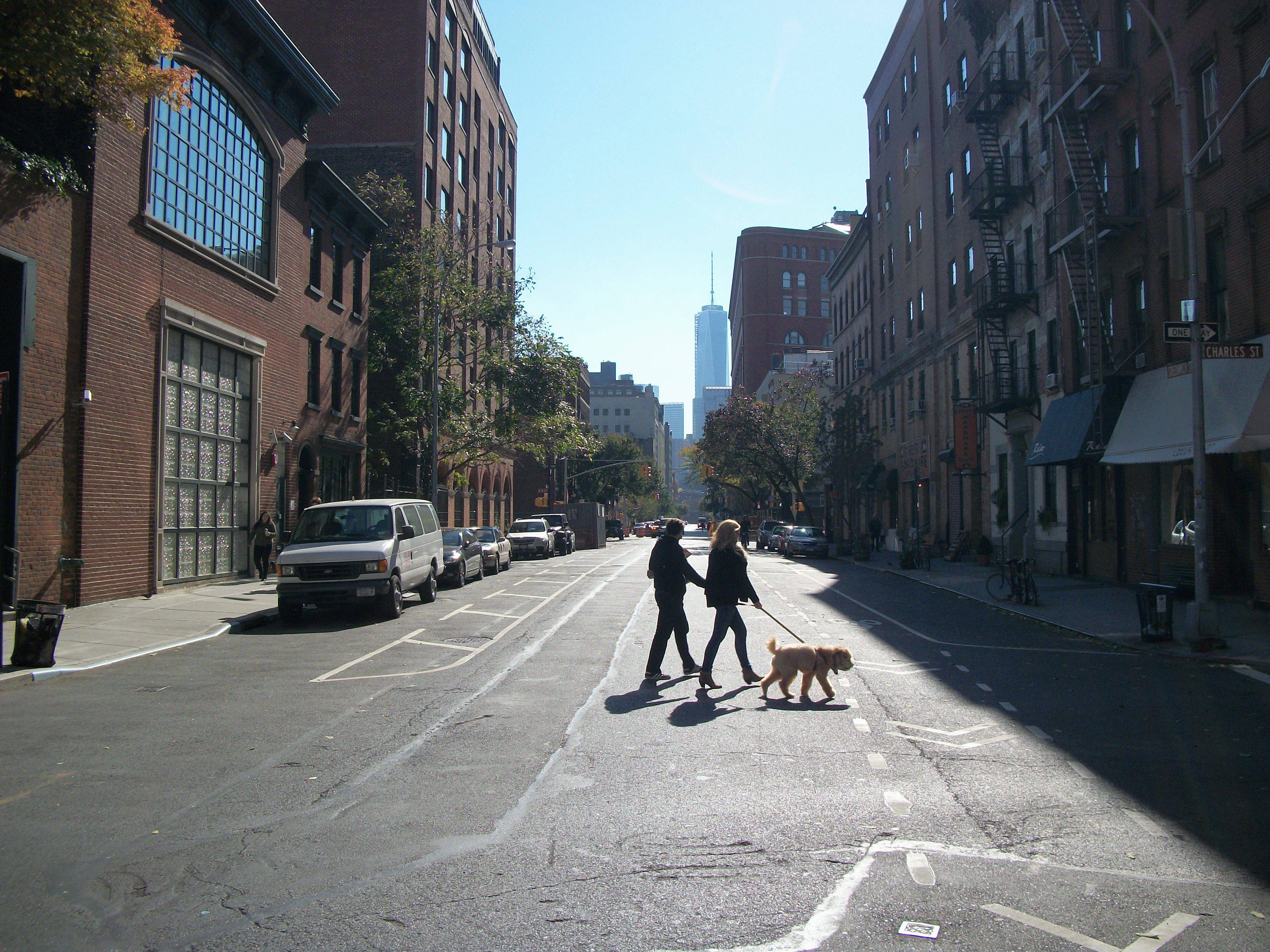 Architecture Street Sidewalk Town Image Free Photo