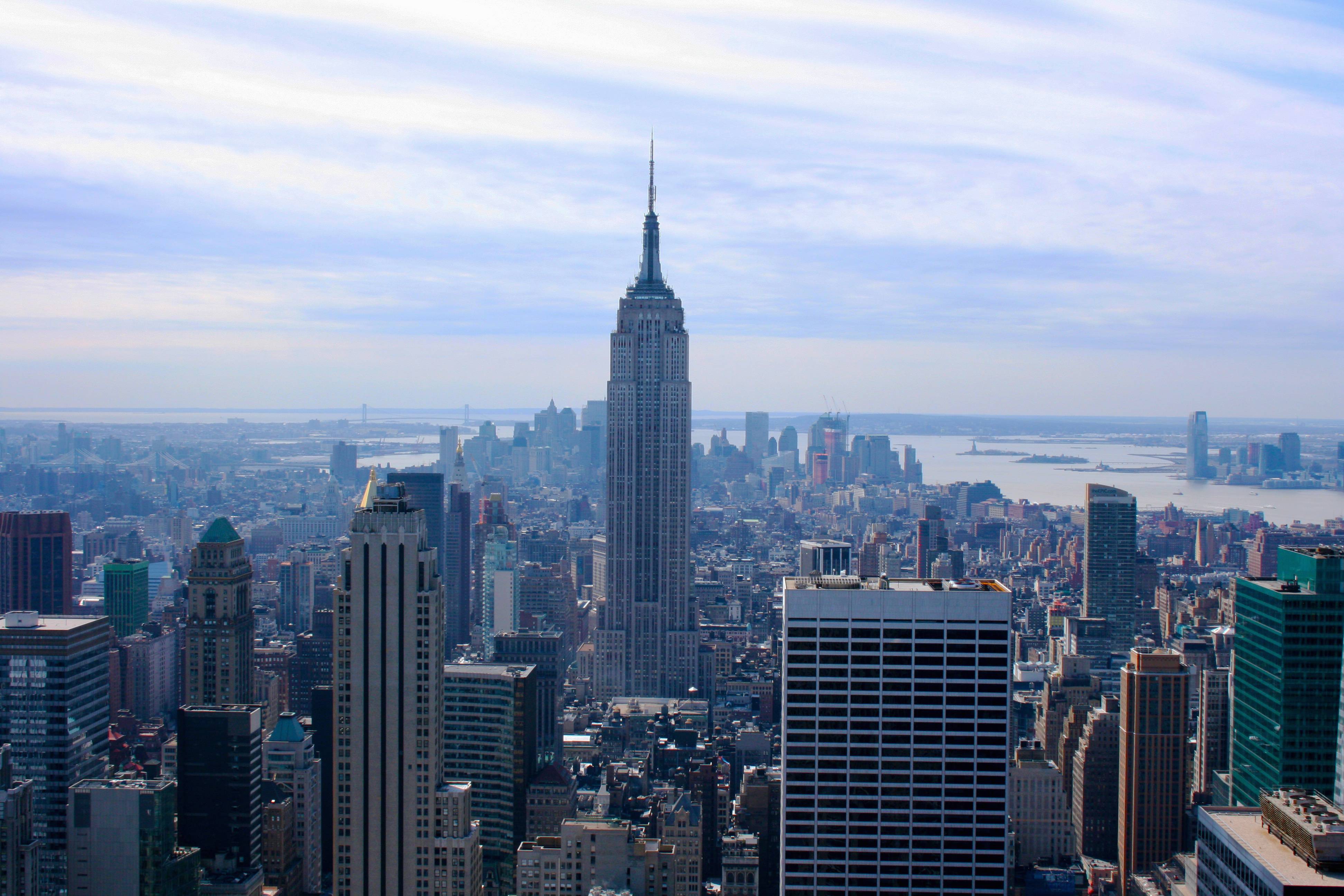 Horizon Skyline Skyscraper New York Image Free Photo