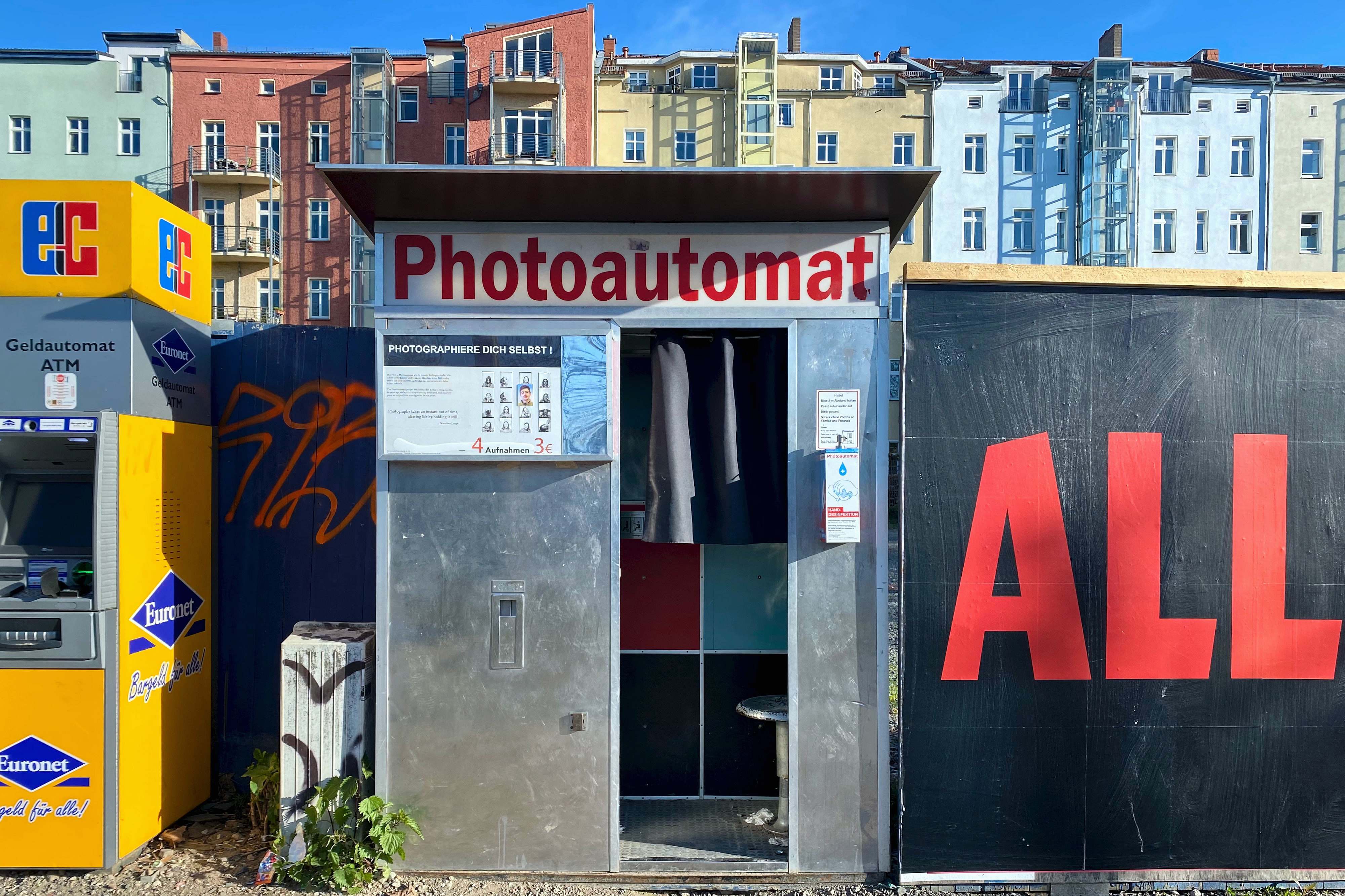 Berlin Gray And Black Concrete Building Photoautomat Image Free Photo