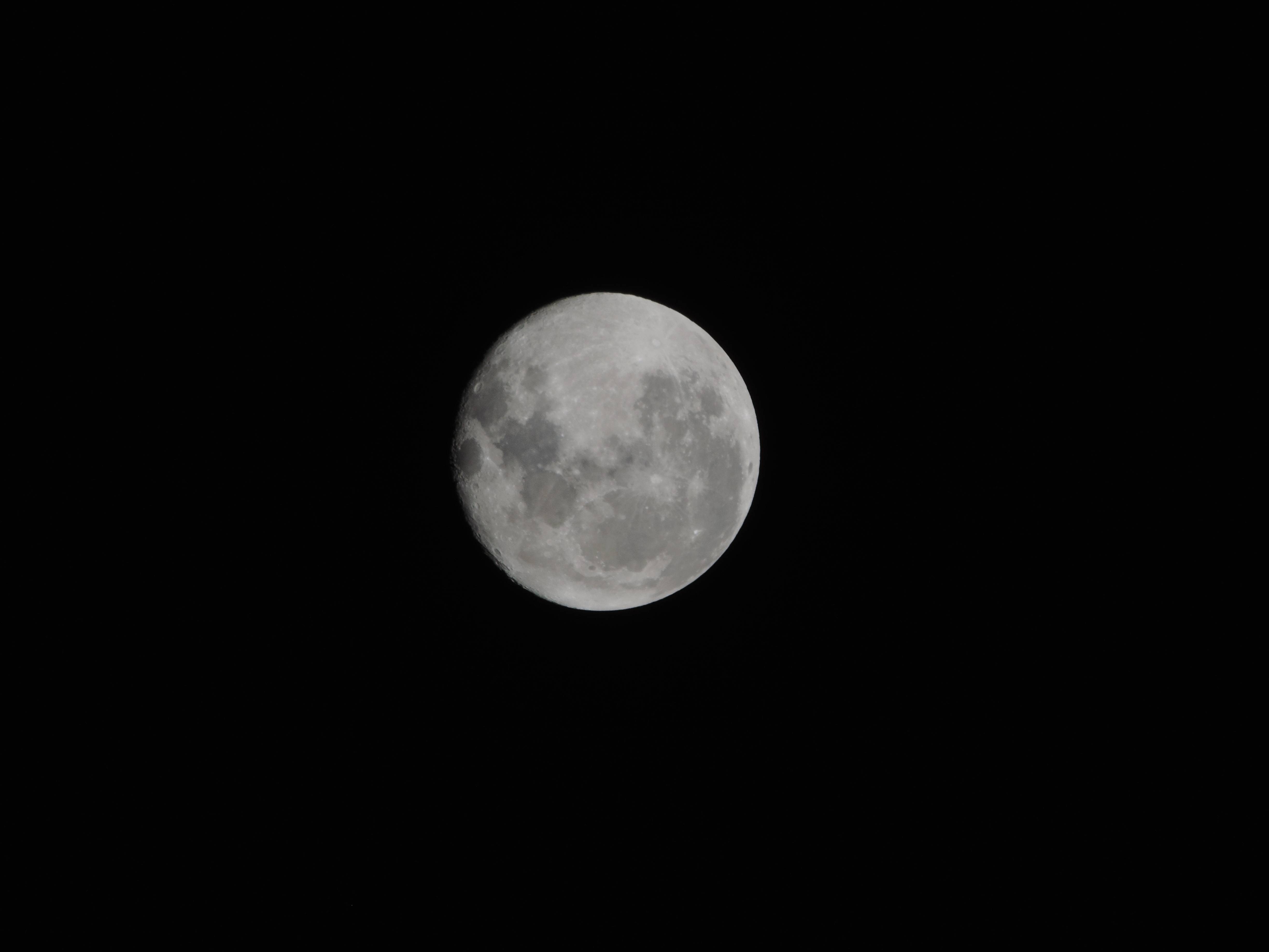 Nature Black And White Sky Night Image Free Photo