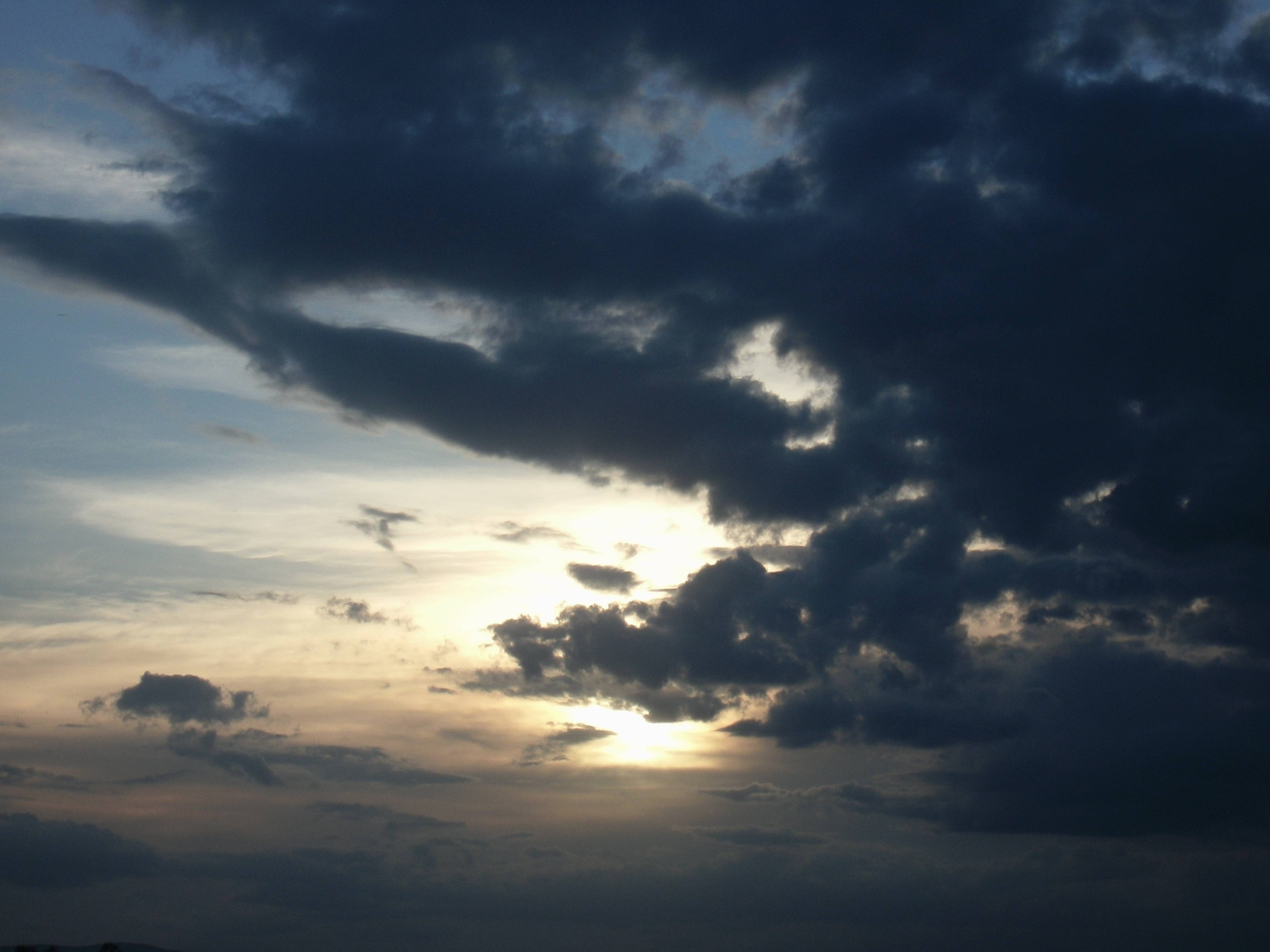 Nature Horizon Cloud Sunshine Sunrise Image Free Photo