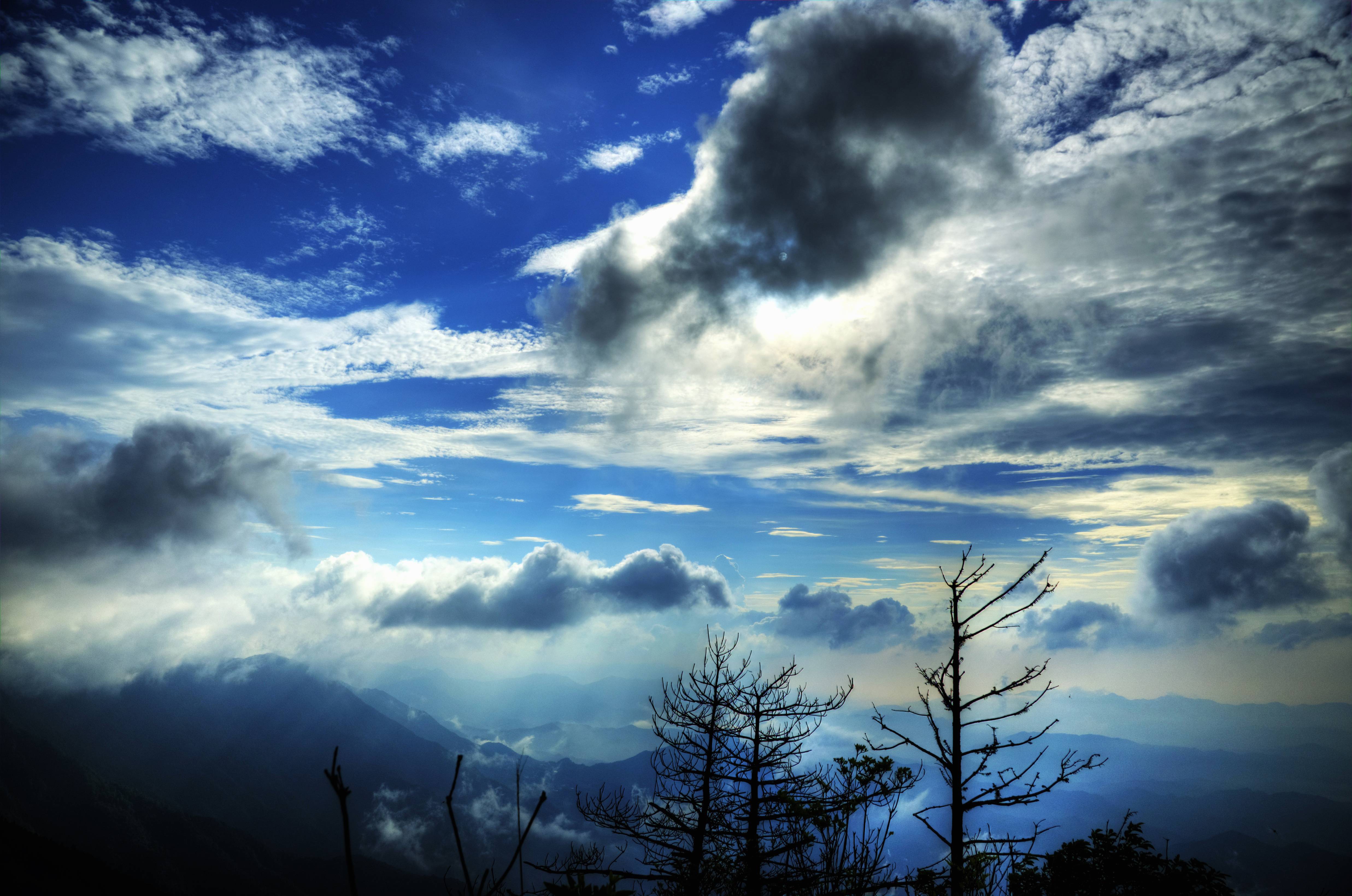 Nature Horizon Mountain Sun Sunrise Image Free Photo