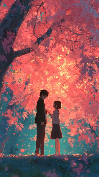 anime love romantic anime couple holding hands und 6bfe360d f7c2
