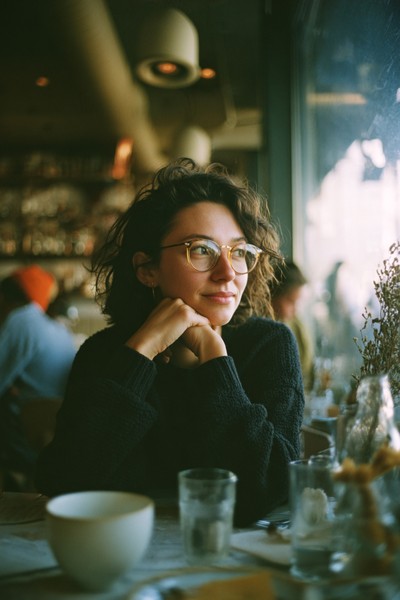 relationships woman looking her partner from
