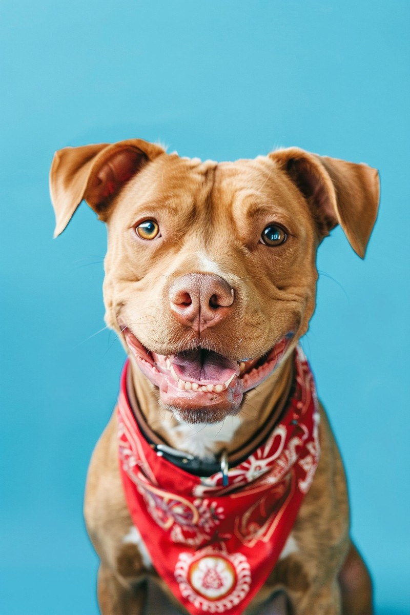 street dog adoption happy dog with