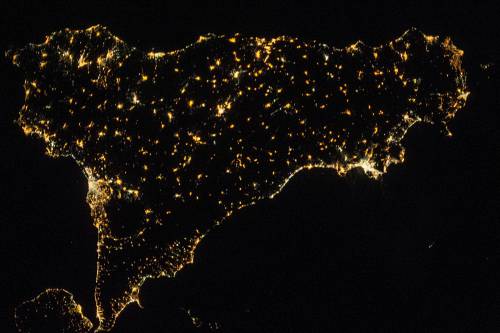   sea  ocean  light  night  cosmos  view 