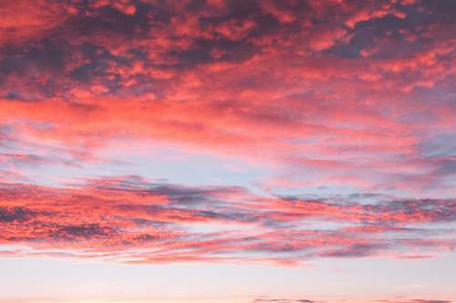 cloud red clouds in the sky sunset