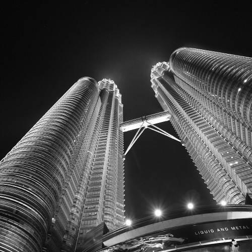  light  black and white  architecture  bridge 