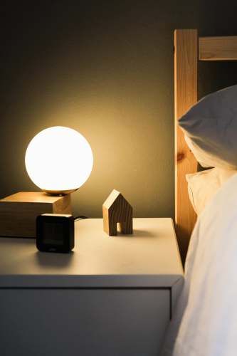 allemagne black digital alarm clock at 11 00 indoors