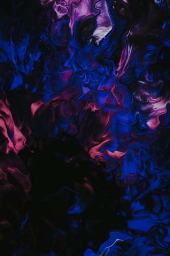 pattern blue and black abstract painting abstract