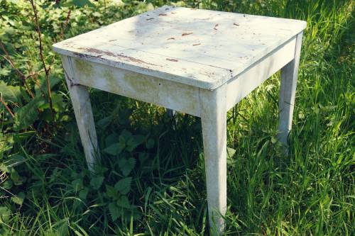   table  antique  old  decay  forget  leave 