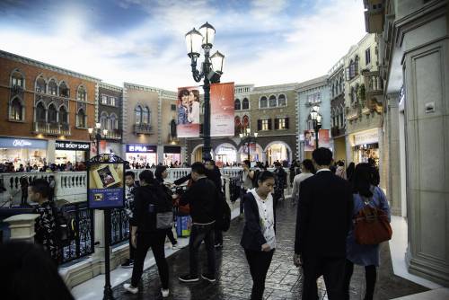 Fake Skies in the Venetian Square in Macau image - Free 