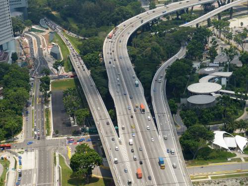 Highways and traffic in Singapore image - Freephoto 
