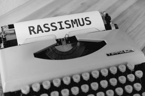 typewriter  racism