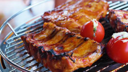   summer  dish  meal  produce  bbq  flame 