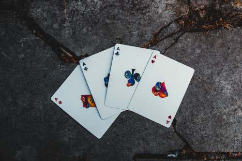 grey 2 of hearts playing card gambling