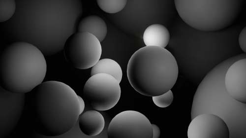 grey  sphere