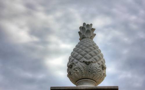 Pineapple Statue image - Freephoto - Public Domain 