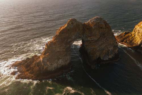 tillamook arch formation on in ocean or 97141