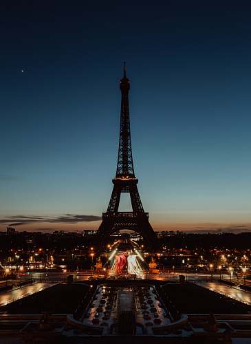 building black and brown Eiffel tower tower