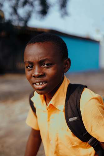 ghana boy smiling black boy