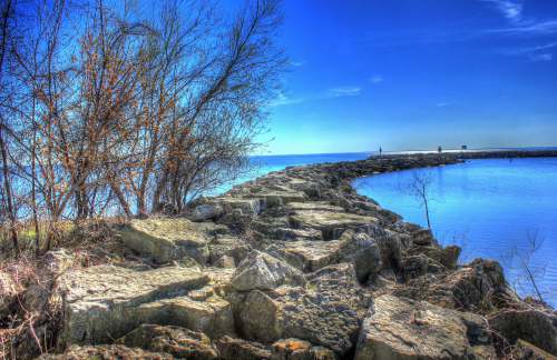 Rockways into the Parks at High Cliff State Park 
