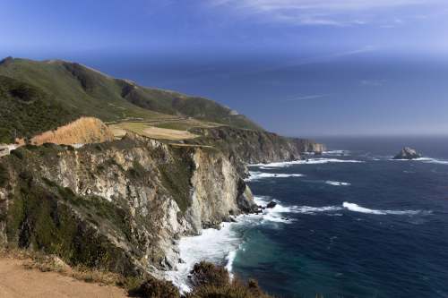 Coastal landscape and scenery in California image - Free 