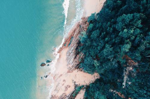   beach  bird's eye view  drone photography 