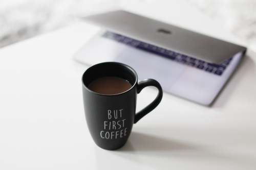 chicago selective focus photo of filled black ceramic mug united states