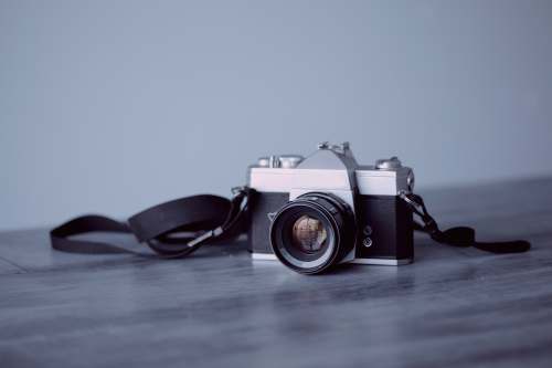  black and gray DSLR camera selective focus photography 