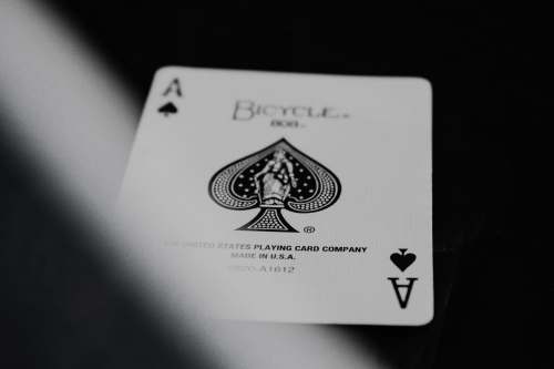  ace of spade playing card 